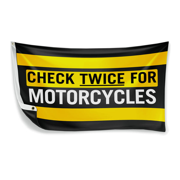 Check Twice Fabric Flag (3' x 2' / 5' x 3')